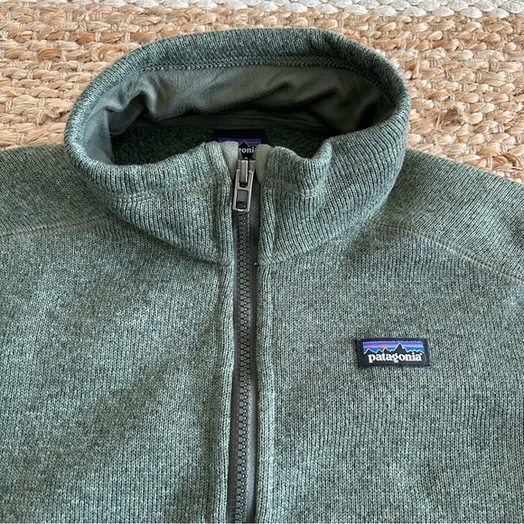 Patagonia Better Sweater Fleece Jacket Full Zipper Green Moss - Picture 3 of 9